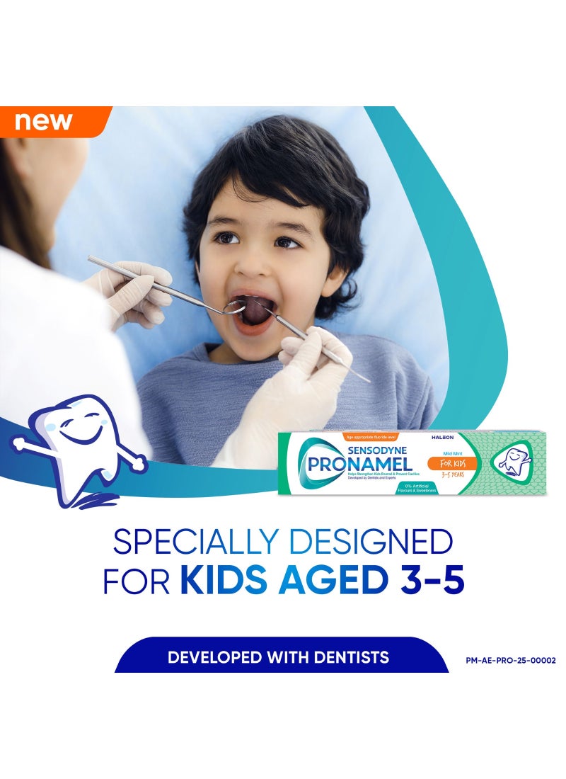 Sensodyne معجون أسنان بروناميل للأطفال 3-5 سنوات - Image 4
